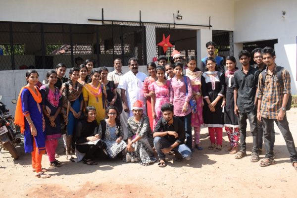 NSS volunteers visit Santhwanam Special School, Anthikad