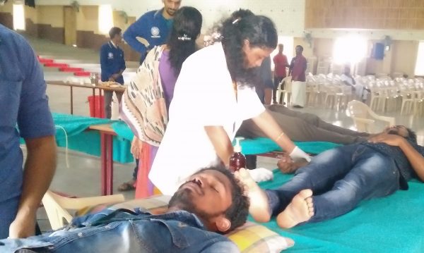 NSS units organize Blood Donation Camp