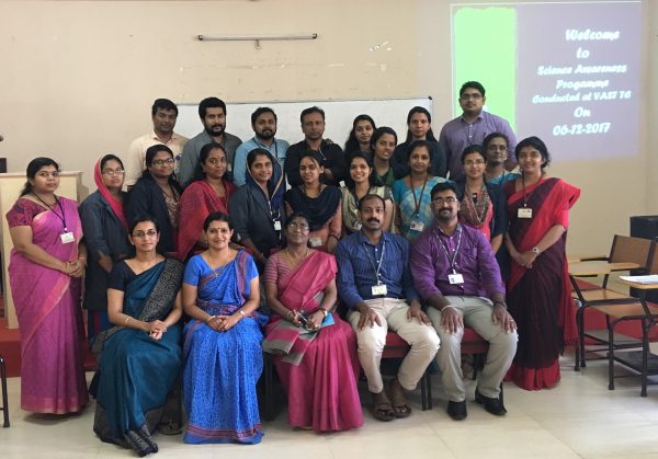 Training on Science Awareness Programme at VAST, Kilimanoor