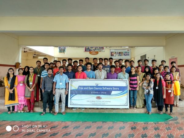 FOSSers Club of the College organises one-day workshop on "Let's Learn Linux"