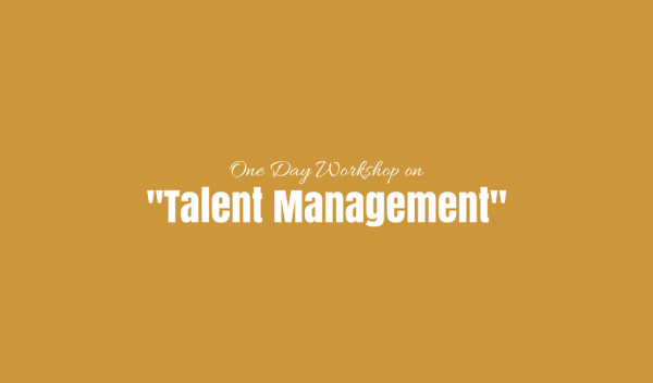 ME Dept faculty attends workshop on “Talent Management”