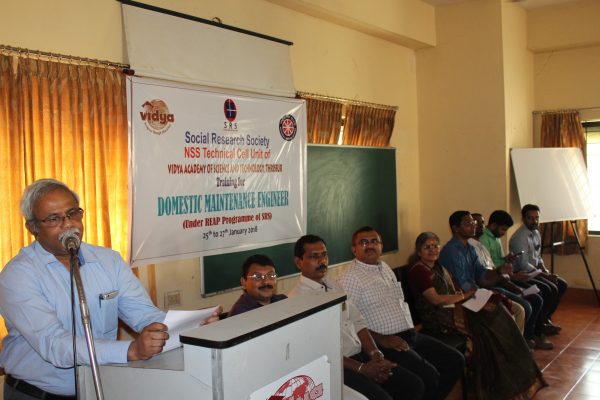 NSS units organise 3-day Training for Domestic Maintenance Engineer