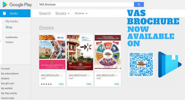 College brochures are now available in Google Play Store