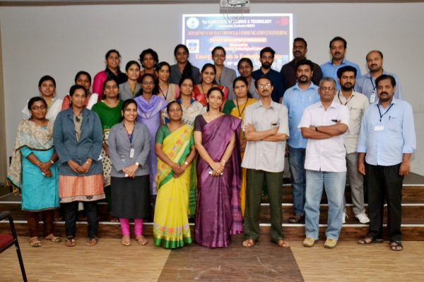 ECE faculty members attend 3-day FDP on Emerging Trends in Embedded Systems