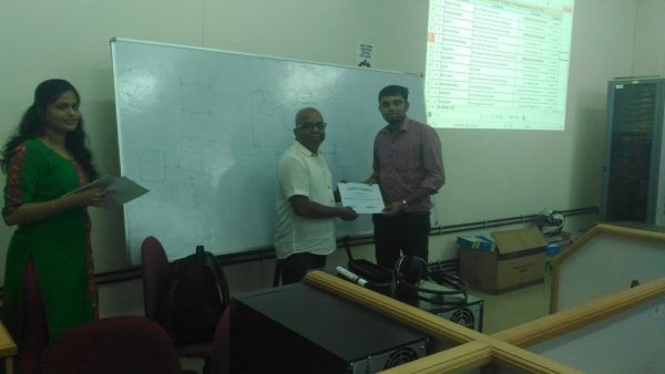 Faculty members attend 5-day FDP by Oracle Academy and ICT Academy