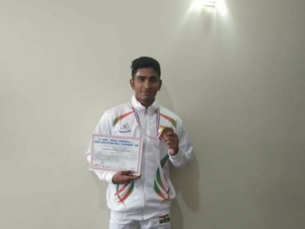 Vidya's alumnus makes Vidya proud: Gold Medal in Indo-Nepal Rural Boxing Championship