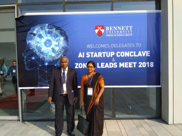 Vidya personnel attend meet on AI and deep learning at Bennett University