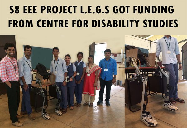EEE student project gets funding from Centre for Disability Studies