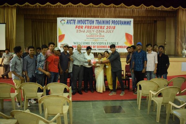 Sameeksha organises 6-day AICTE Induction Programme for freshers 2018