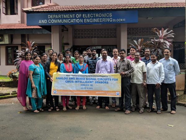 ECE faculty members attend one-week FDP at NIT Calicut
