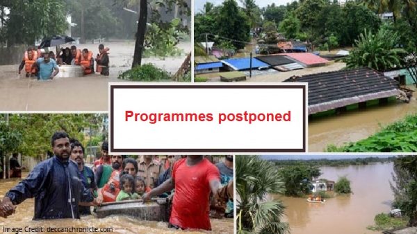 Kerala floods: College postpones several programmes