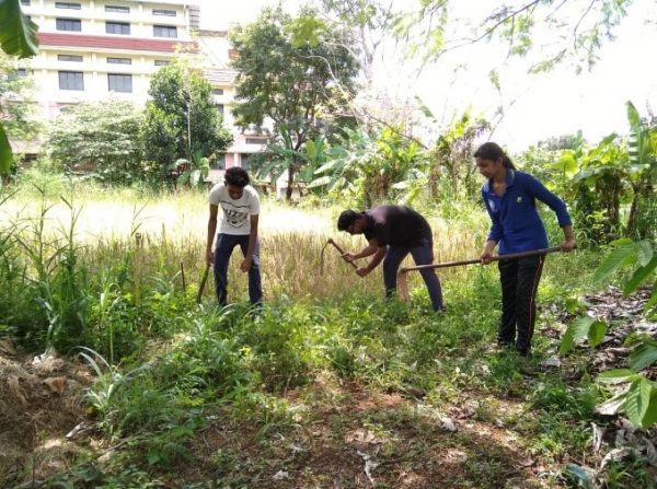 They are on a mission : Green campus, clean campus 2018