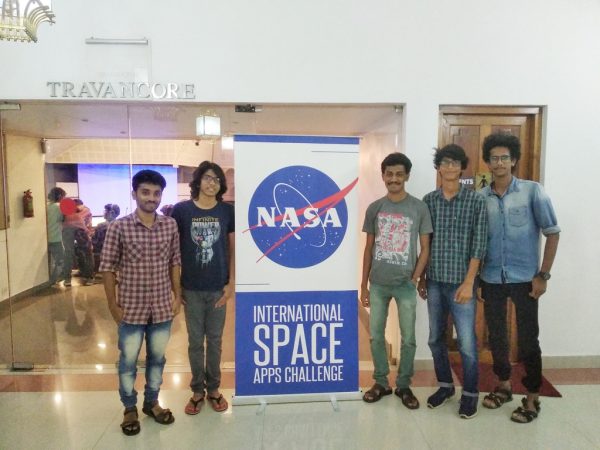 S3 B Tech (CSE) student participates in NASA's Space Apps Challenge