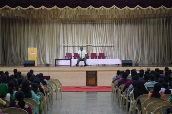 Sameeksha organises talk by Dr Alexander Jacob, IPS (retired)