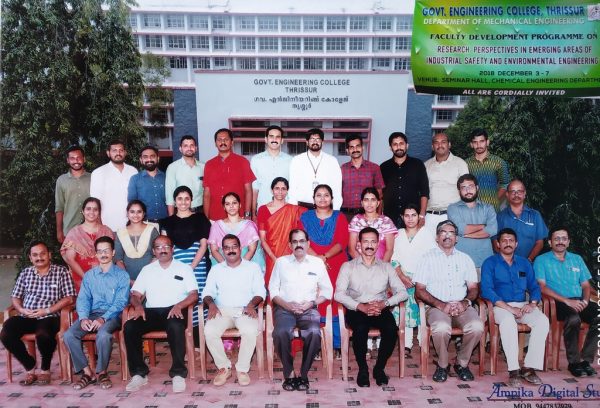 ME faculties attend FDP on Industrial Safety and Environmental Engg