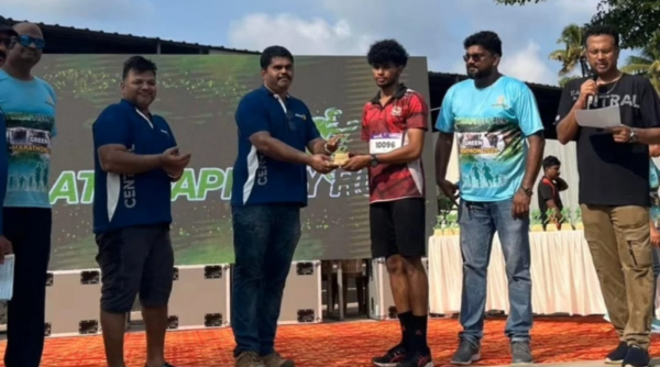 Vidya student secures bronze in Run Green Marathon 2024