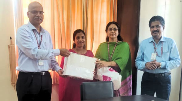 Principal’s Office arranges farewell function to Ms Gilsha P G (Office Assistant)