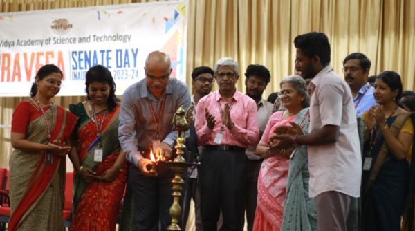 Inaugural ceremony of Vidya Student Senate 2023 - 24 with much pomp and gaiety
