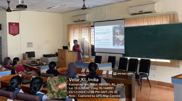 International Women's day talk by Dr Manju Vasudevan
