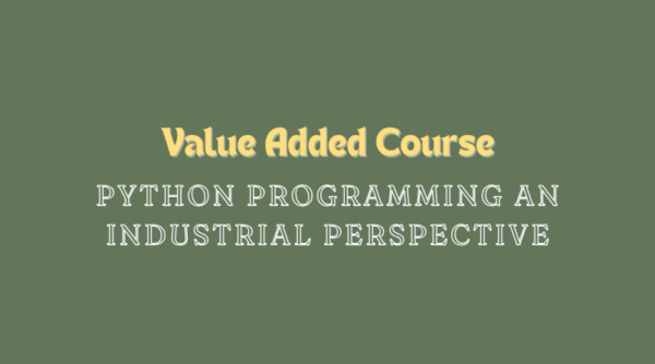 AI ML Dept organizes Value Added Course on ‘Machine Learning Tools in Python