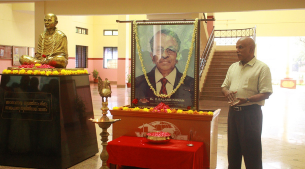 Tribute to Dr D Balakrishnan (Founder Academic Director)