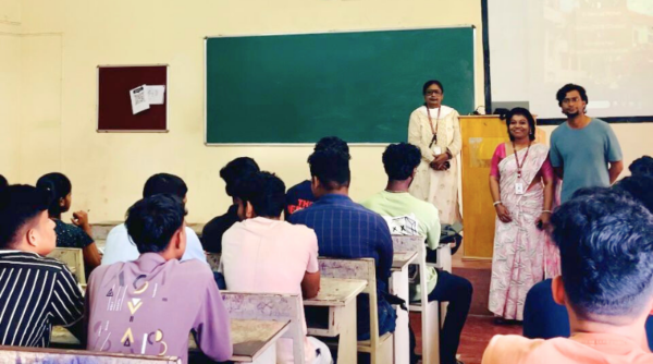 CE Dept conducts technical and motivational session with distinguished Alumnus