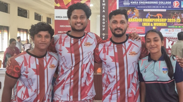 Vidya students to represent APJ AKTU Kabaddi Team in the South India Inter University Championship 2024-25