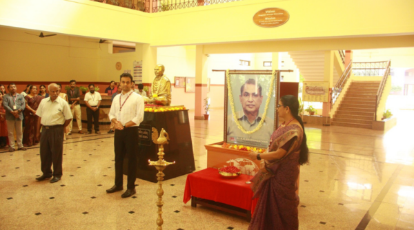 Vidya pays tribute to Er.K.R. Brahmadathan (Founder Executive Director, VICT)