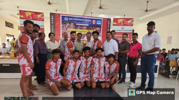 Vidya team adjudged Runner Up position in APJ AKTU Inter Zone Kabaddi Men Championship