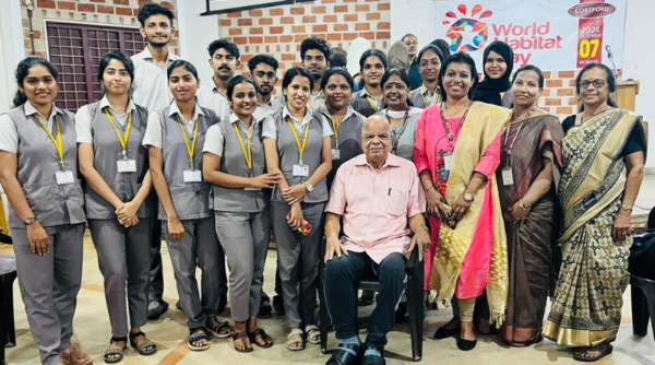 CE faculty members and students attend seminar on World Habitat Day