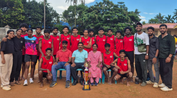 Vidya Kho Kho Team wins ruuner up position in the APJ AKTU All Kerala Inter Zone Championship