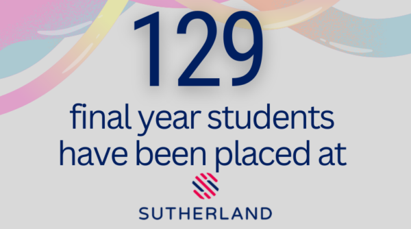 Placements for 2021-25 batch students at Sutherland