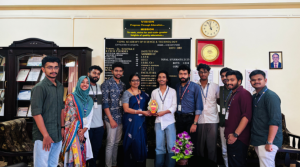 Vidya NSS units win first prize in National Voluntary Blood Donors Day Reels Competition