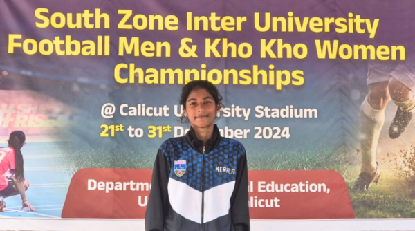 Vidya student represent APJ AKTU Kho Kho team for South India Inter University Championships