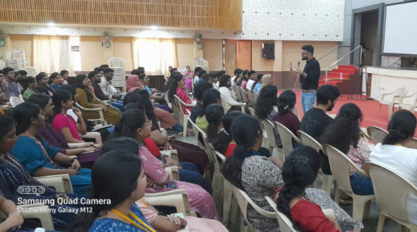 Aptitude preparation - a session by Vidya alumnus Mr Karthik Keshav