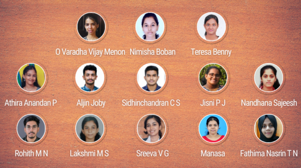 Vidya Toppers in fifth semester B Tech Examinations (2022-26 Batch)