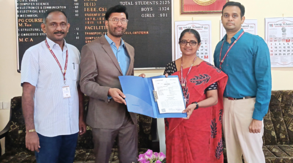 Memorandum of Understanding (MoU) between ME Dept and Hawking Technologies
