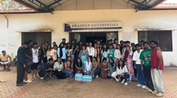 CE  students gain industry insights through Industrial Visit