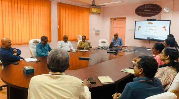 Inspiring progress through visionary direction : A Leadership Interaction with Dr. Shalij P. R. (Director – Academics) 
