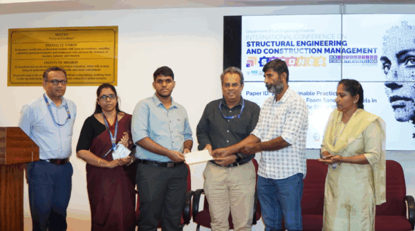 Prestigious recognition for CE Department: Best Paper in Sustainability at SECON '25