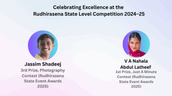 Vidya students shine in State-Level NSS Rudhirasena Competitions