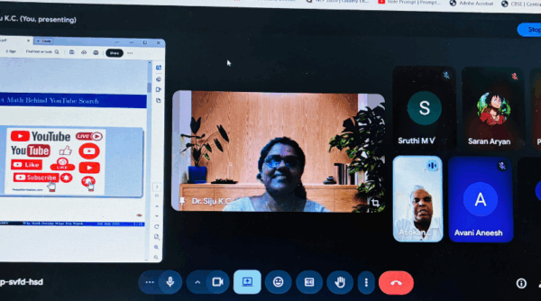 VSEC Head presents an engaging online session titled 'Why Math Decides What You Watch Next'