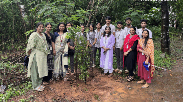 Tree plantation activity by Civil Engineering Students