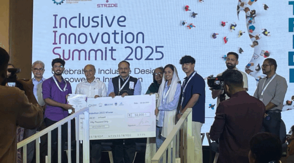 Celebrating the spirit of inclusive innovation at STRIDE Summit 2025 with Designathon 2025 Winners, Best Institution and Campus Ambassador Award