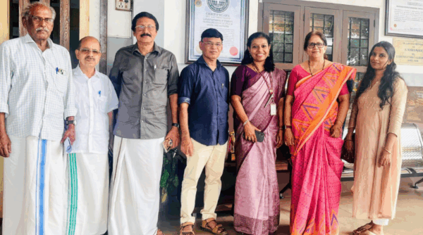 Civil Engineering faculty members inspire students at Santhinikethan Public School