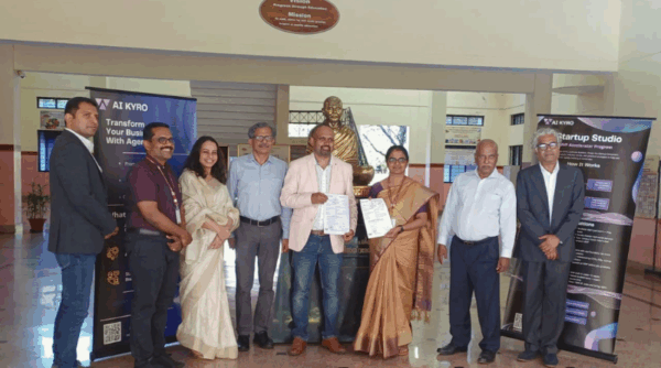  MoU Signing Ceremony between Vidya Academy of Science & Technology and AI Kyro Startup Studio