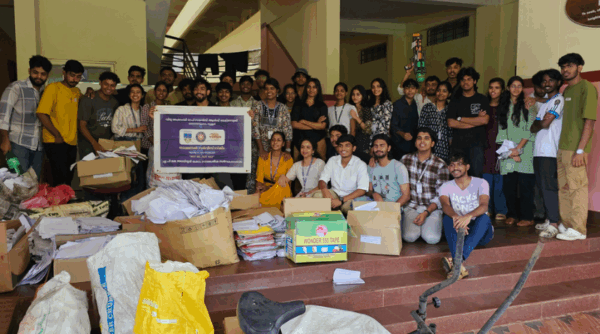 Scrap Collection Drive by Vidya NSS to support Home for Homeless Project