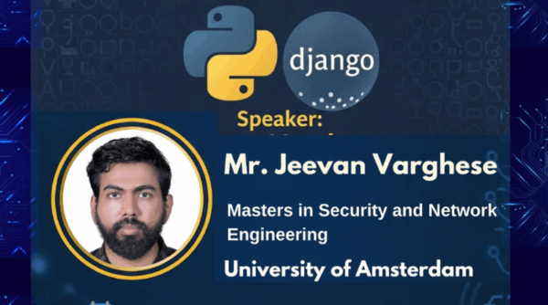 Hands-on Workshop on Python Django by MCA Alumnus