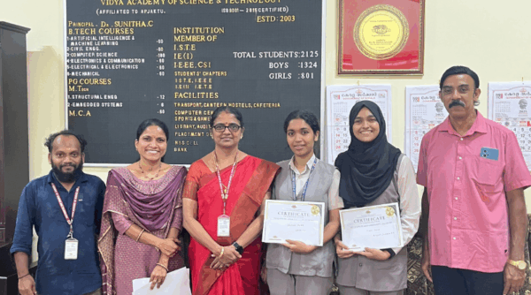 Prize Distribution and Felicitation of Book Review Contest Winners by Vidya Central Library and IEI