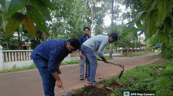 Towards safer roads and cleaner surroundings: A roadside cleaning initiative by Vidya NSS